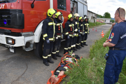 Salgótarjáni csapat mentés után