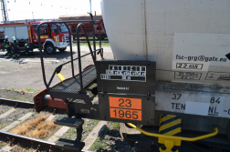 tűzoltók a gyakorlaton