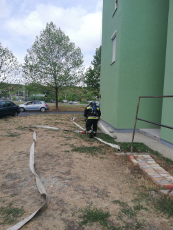 Begyakorló gyakorlat Egerben egy középmagas épületben