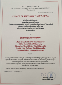 Mentőcsoportok gyakorlatoztak Verpeléten