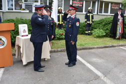 Törőcsik Norbert átveszi elismerését