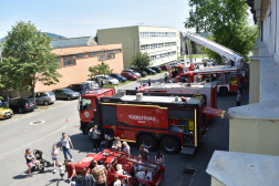 Gyermeknap az egri tűzoltólaktanyában