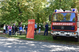 Tűzoltó autó a rendezvényen