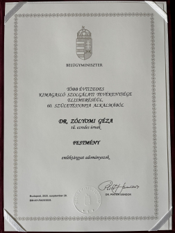 Köszöntő a képen