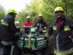 A önkéntesek quaddal