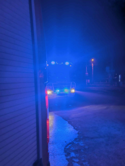 Tűzoltó autó a káresetnél