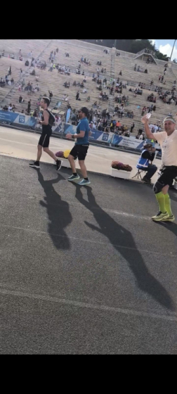 Barna futás közben