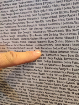 Barna neve a dicsőségfalon