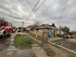 A tűzeset helyszíne