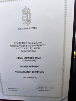 Samu András oklevele