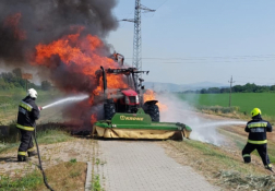 Égő kombájn