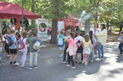 gyermekecsoport a rendezvényen 