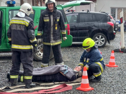 Megsérült ember megmentése