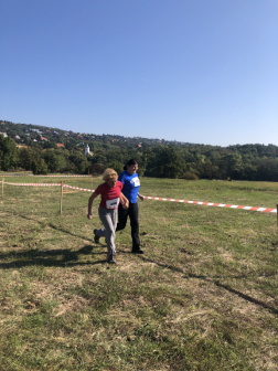 Futás közben a futók