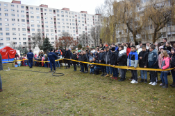 Adveti tűzoltási bemutató Eger
