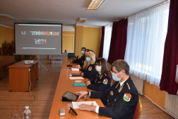 vezetők az évértékelőn