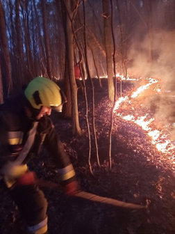 Avartűz oltása Balaton határában