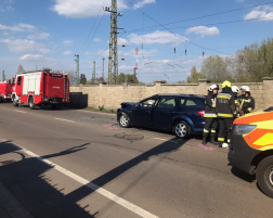 Hatvani tűzoltók a műszaki mentés helyszínén